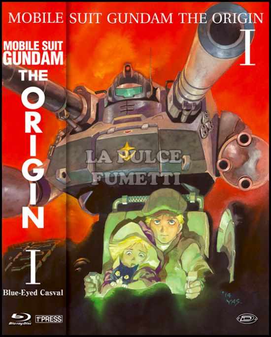 MOBILE SUIT GUNDAM THE ORIGIN - BLU-RAY #     1: BLUE-EYED CASVAL